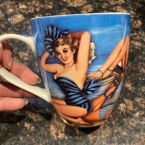 💋 Awesome! Fun California Girls mug cup Beautiful PIN UP Rockabilly 😍😍